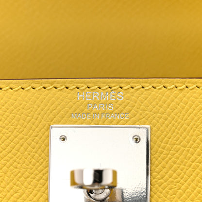 Hermes Epsom Kelly Sellier 28 Jaune De Naples 6 of 12