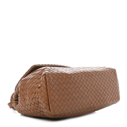 Bottega Veneta Nappa Intrecciato Flap Shoulder Bag Noce 3 of 8