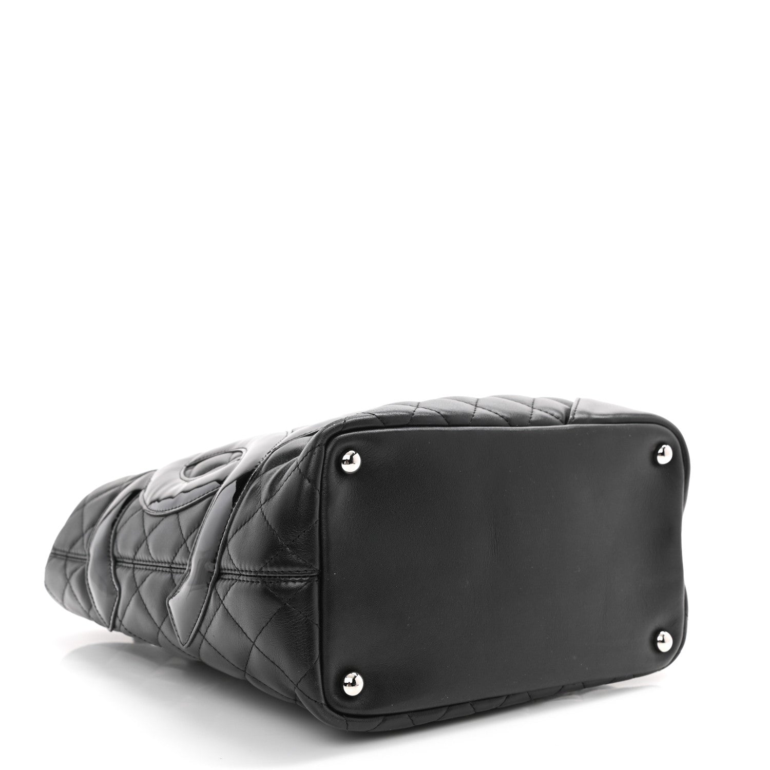 Chanel Calfskin Quilted Medium Cambon Tote Black 5 of 14
