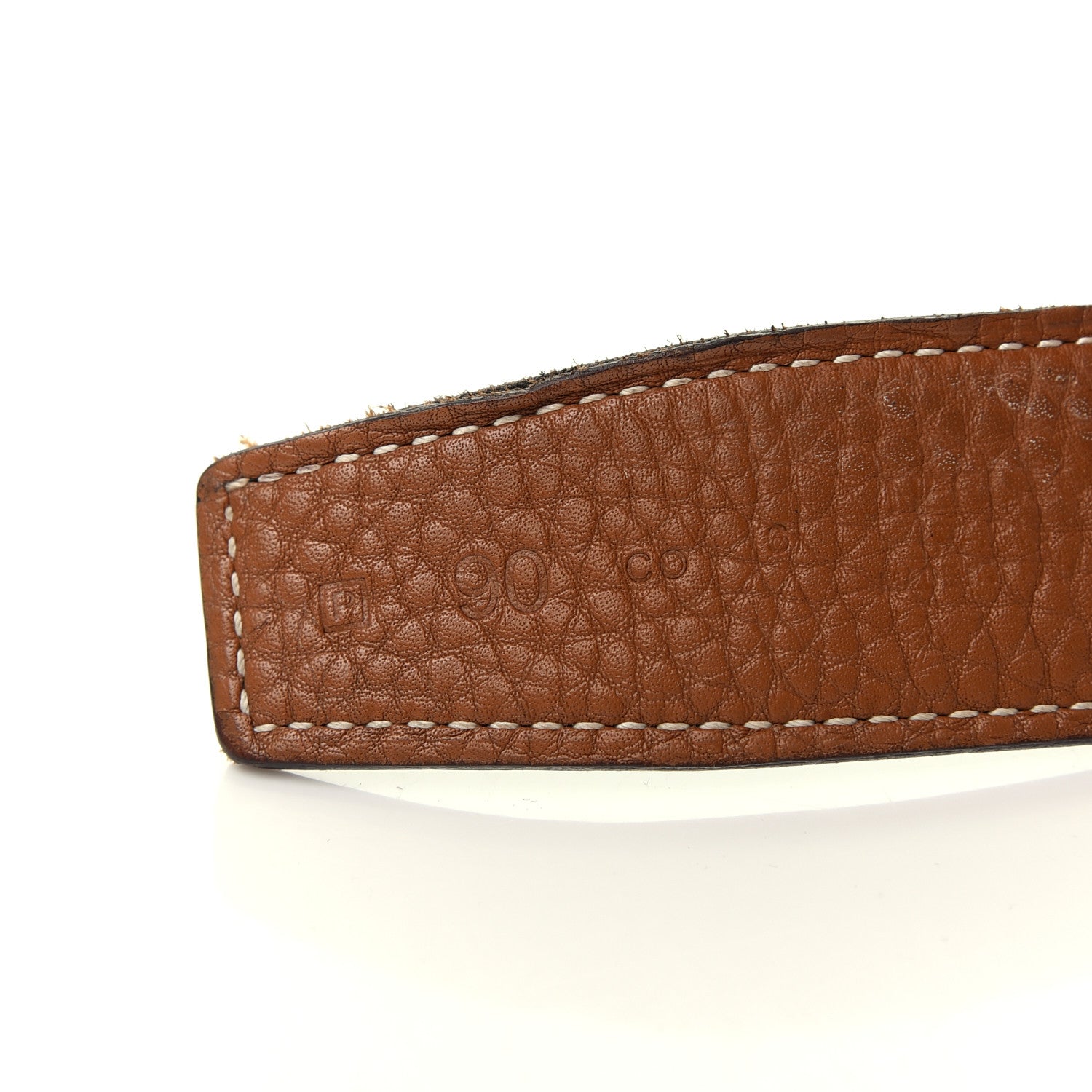 Hermes Swift Togo 32mm Quizz H Belt 90 Gold Black 3 of 7