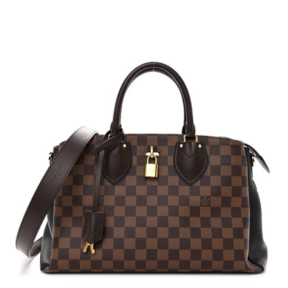 Louis Vuitton Cuir Taurillon Damier Ebene Normandy Black 1 of 9