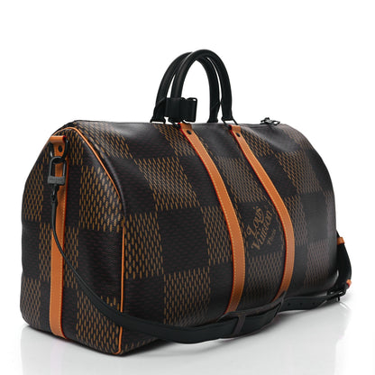 Louis Vuitton x Nigo Giant Damier Ebene Monogram Keepall Bandouliere 50 2 of 7