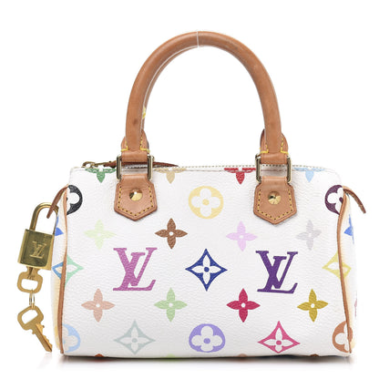 Louis Vuitton Monogram Multicolor Mini Sac HL Speedy White 1 of 13