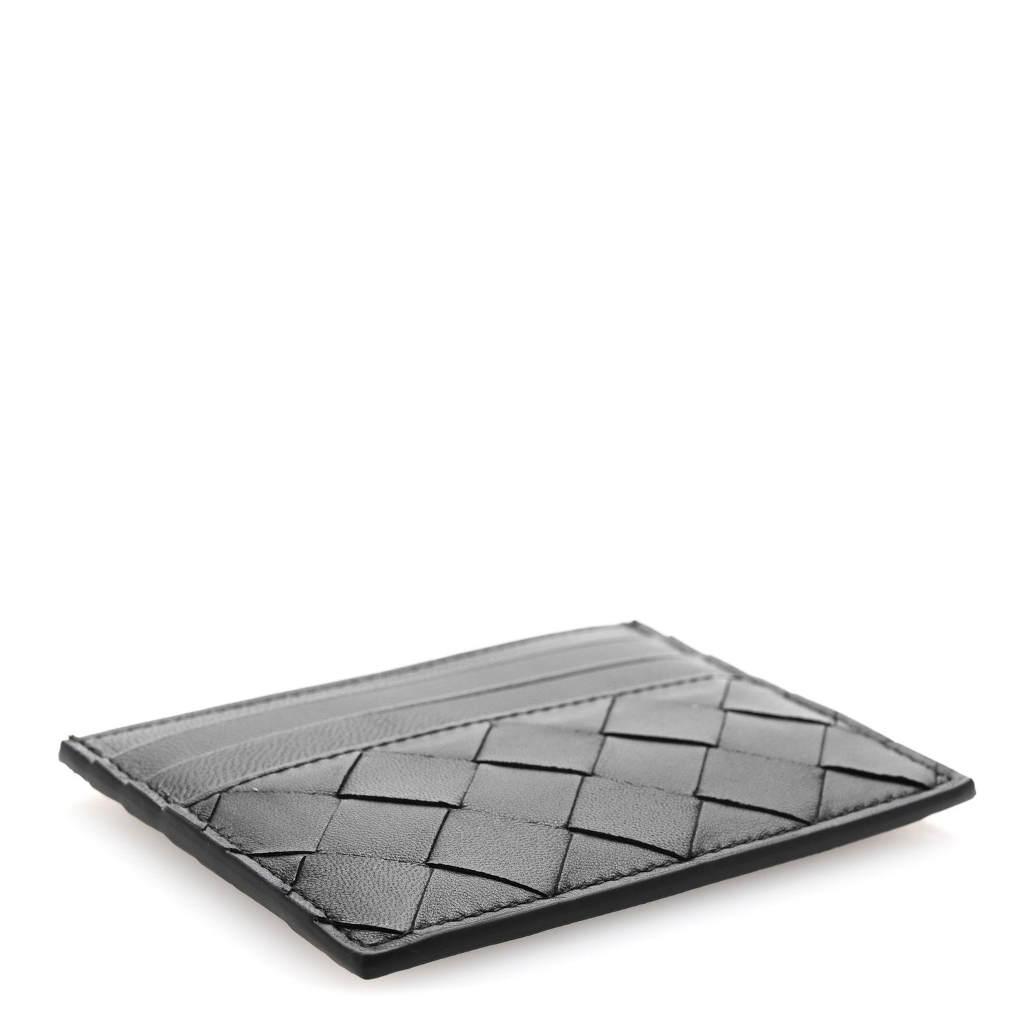 Bottega Veneta Nappa Intrecciato Card Holder Black 4 of 7