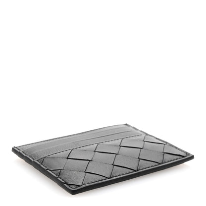 Bottega Veneta Nappa Intrecciato Card Holder Black 4 of 7