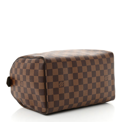 Louis Vuitton Damier Ebene Speedy 25 4 of 10