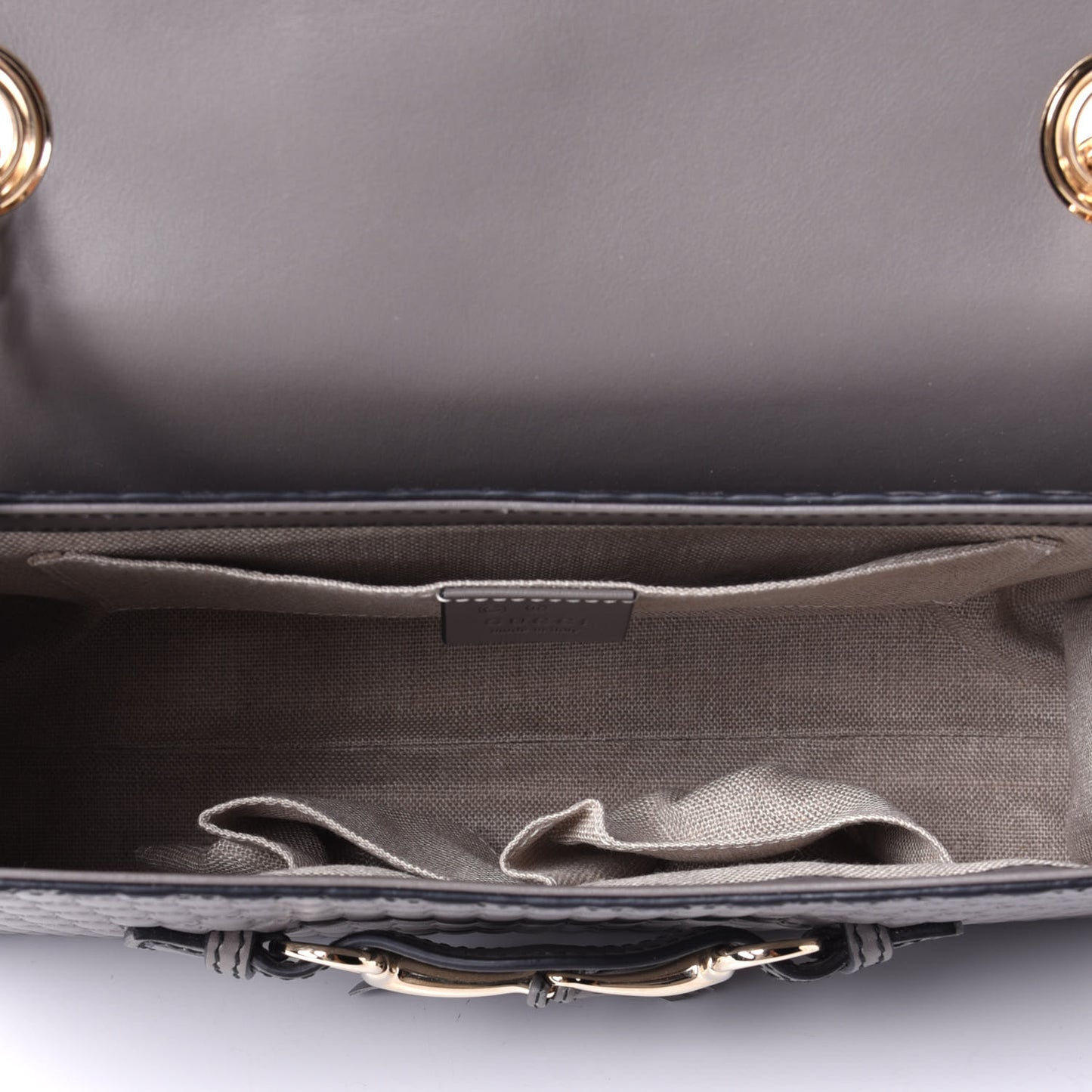 Soft Microguccissima Medium Emily Chain Shoulder Bag Loess