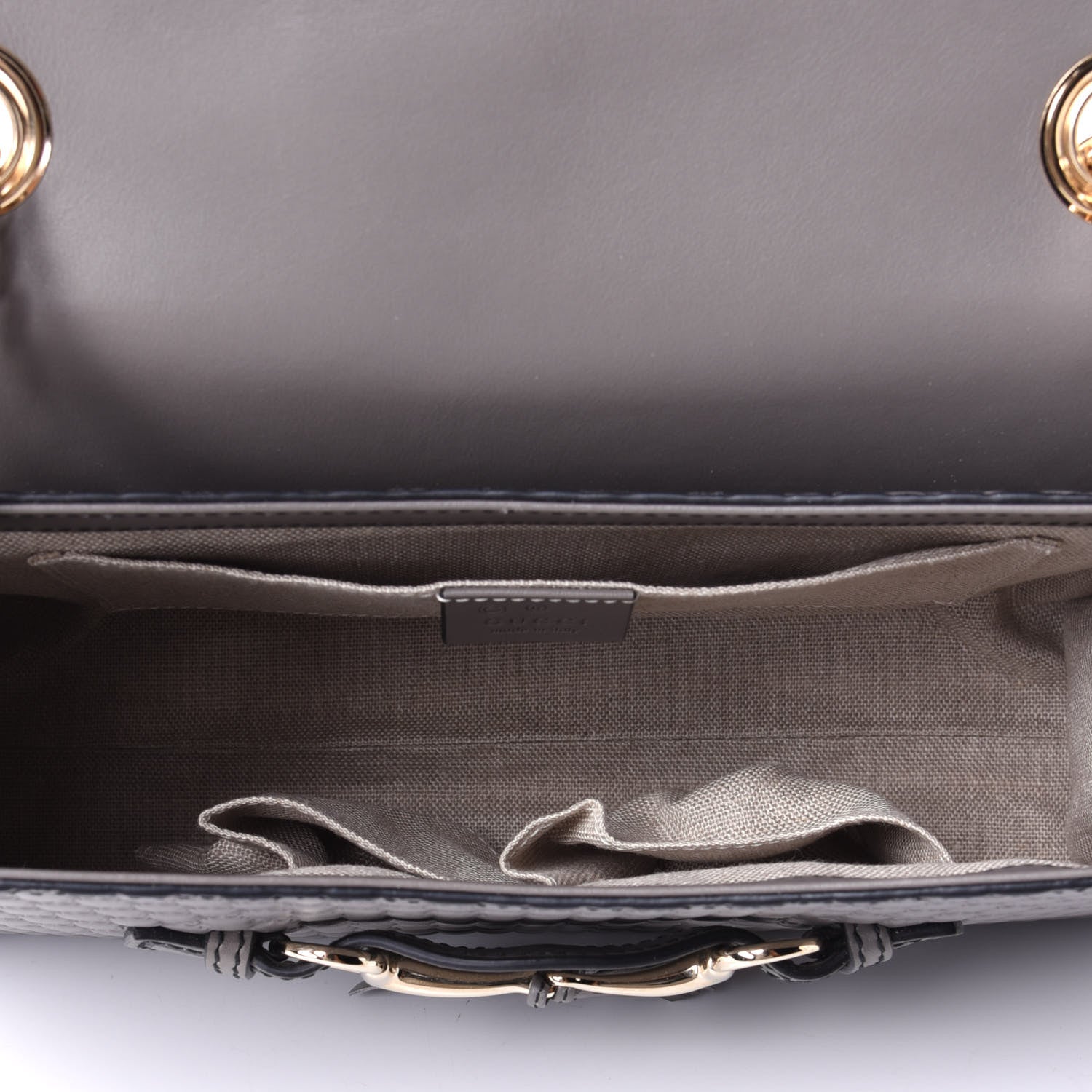 Gucci Soft Microguccissima Medium Emily Chain Shoulder Bag Loess 3 of 4