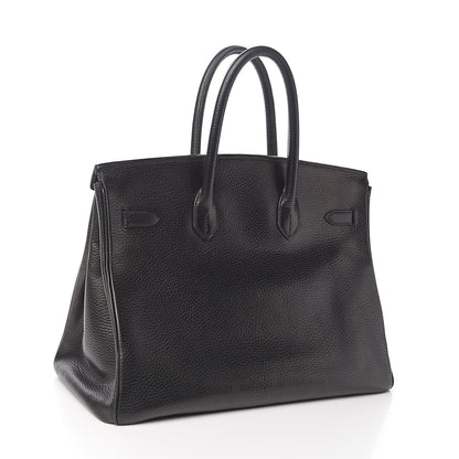 Hermes Ardennes Birkin 35 Black 2 of 15