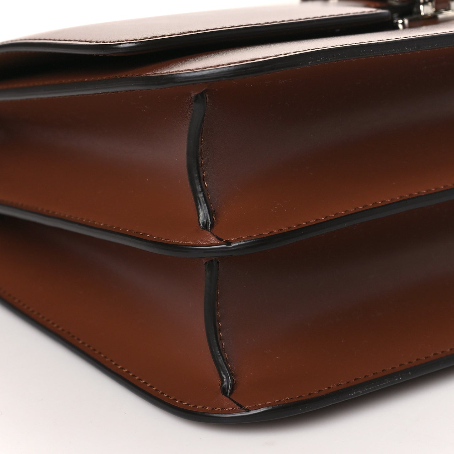 Calfskin Medium TB Bag Brown