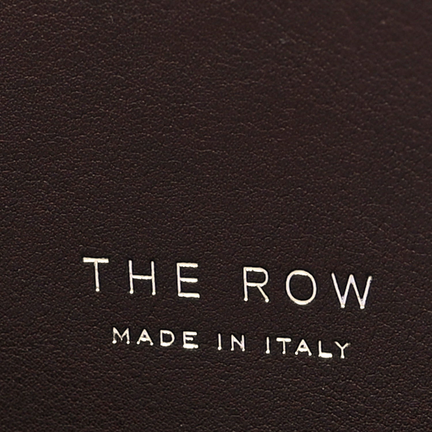 The Row Polished Saddle Calfskin EW Margaux Chestnut 6 of 9