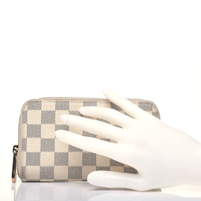 Louis Vuitton Damier Azur Compact Zippy Wallet 2 of 24