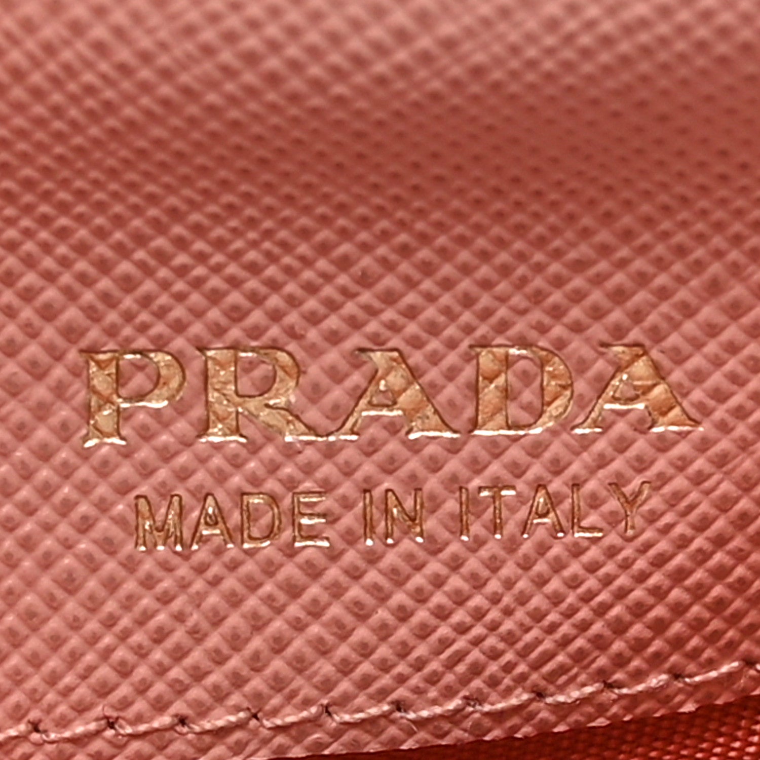 Prada Saffiano Metal Tri-Fold Wallet Orchidea 6 of 10