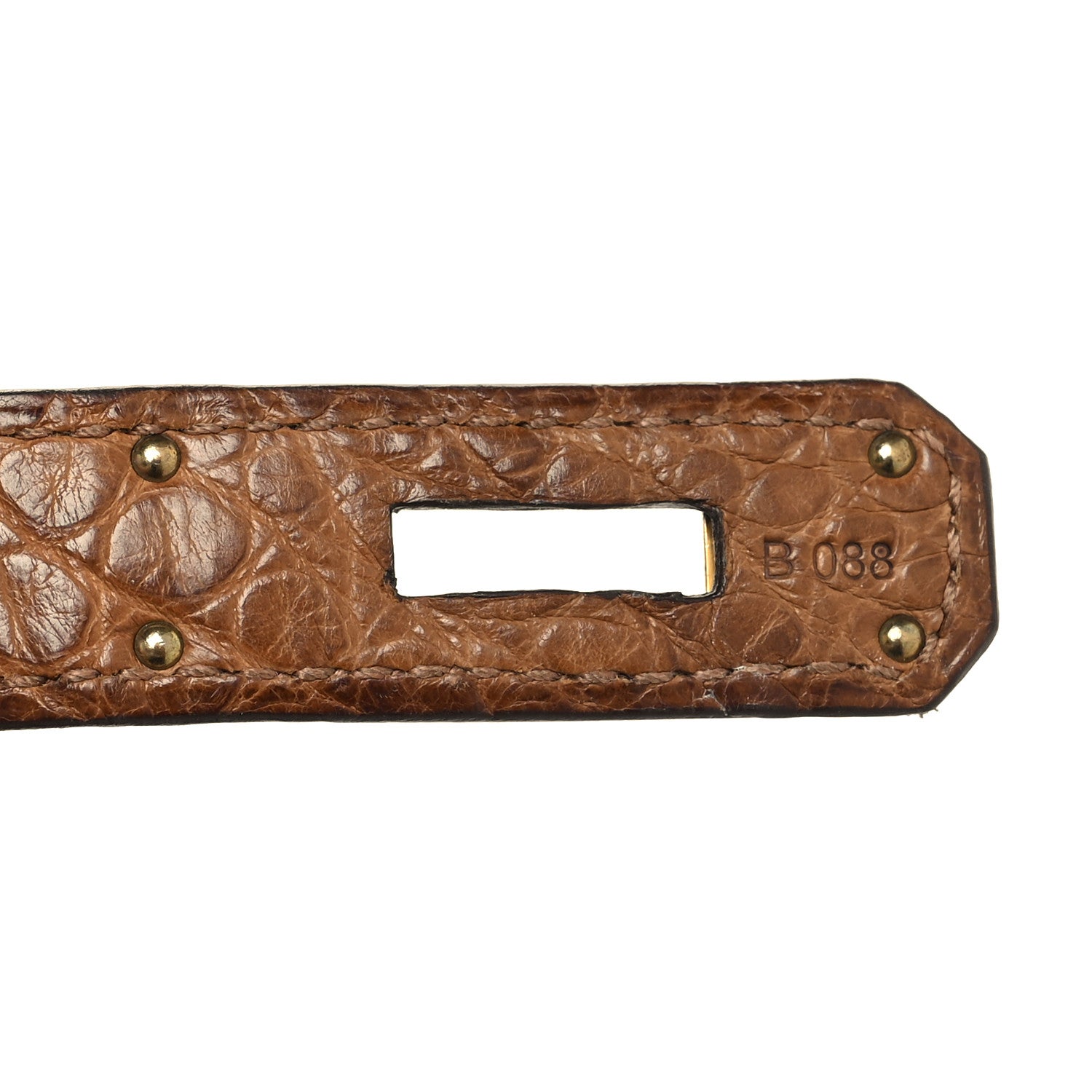 Hermes Matte Alligator Birkin 35 Alezan 7 of 13