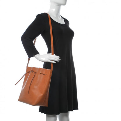 Mansur Gavriel Calfskin Mini Bucket Bag Cammello Rosa 2 of 18