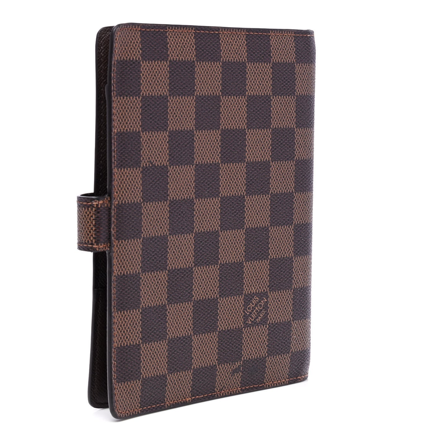 Damier Ebene Medium Ring Agenda Cover