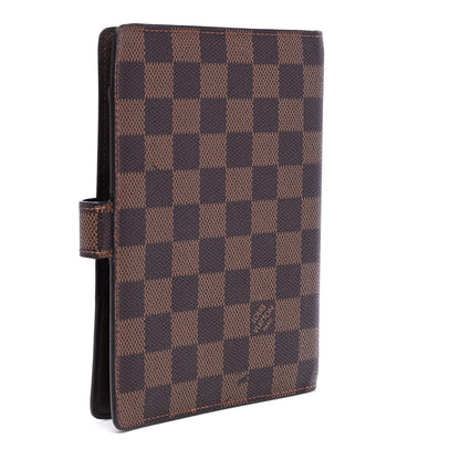 Louis Vuitton Damier Ebene Medium Ring Agenda Cover 2 of 4