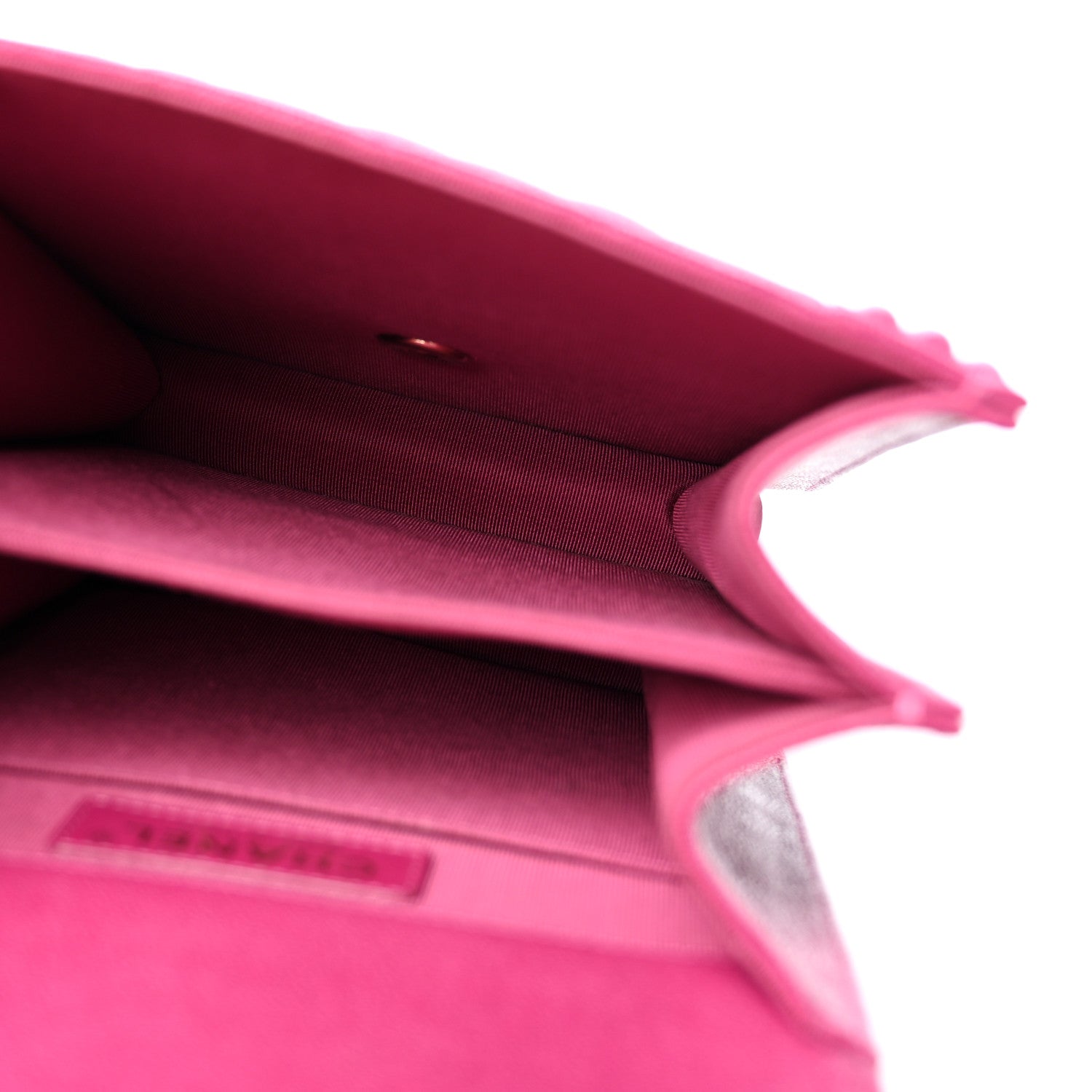 Chanel Caviar Quilted North South Boy Flap Fuchsia 5 of 12