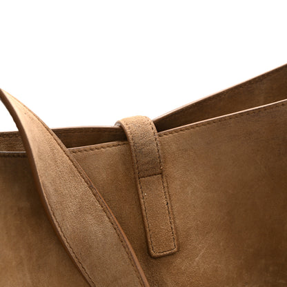 Saint Laurent Suede Large Le 5 A 7 Soft Hobo Golden Leaf 16 of 17