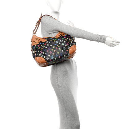 Louis Vuitton Monogram Multicolor Greta Black 2 of 9
