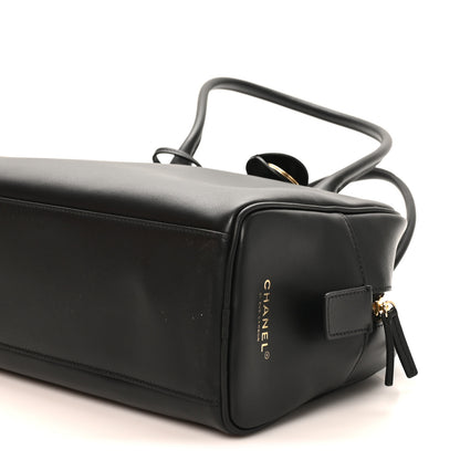 Chanel Calfskin Large Perfect Bowling Bag Black 10 of 10