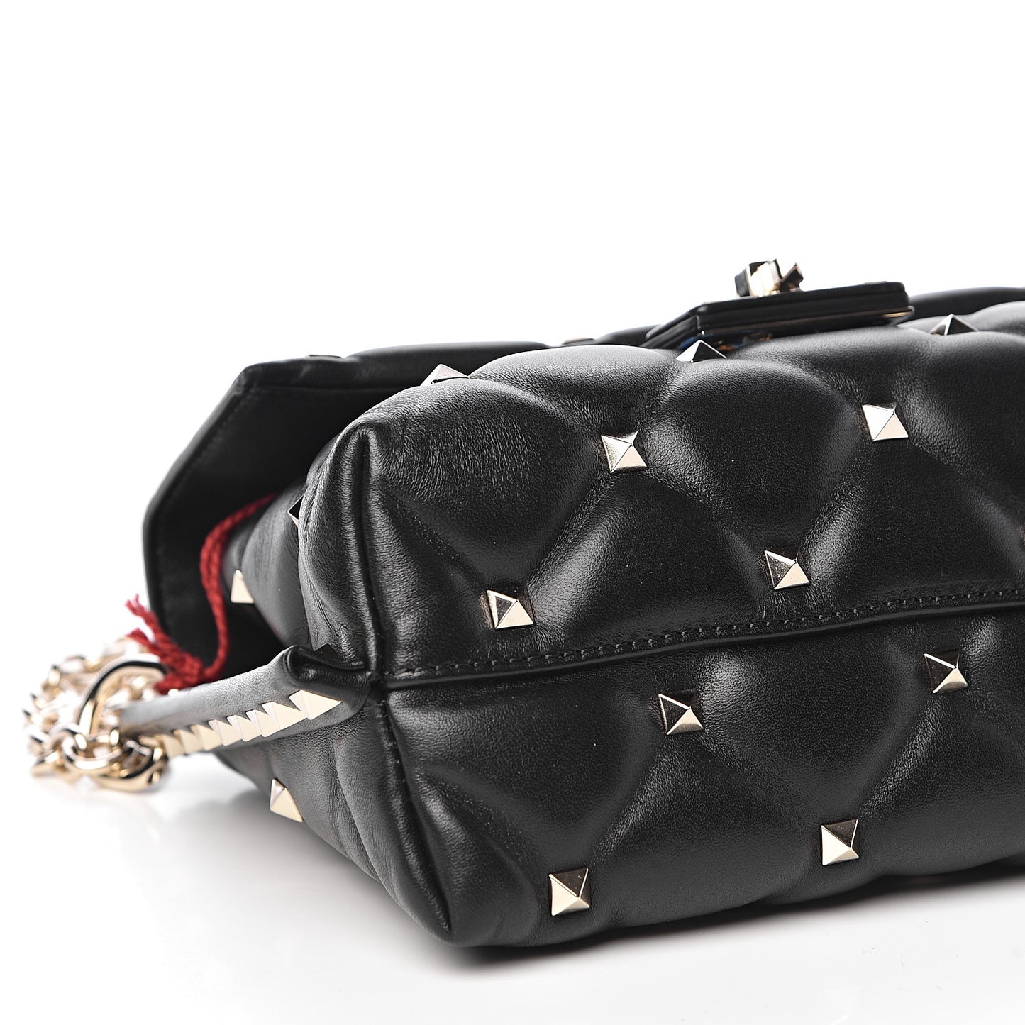 Nappa Small Candystud Crossbody Black
