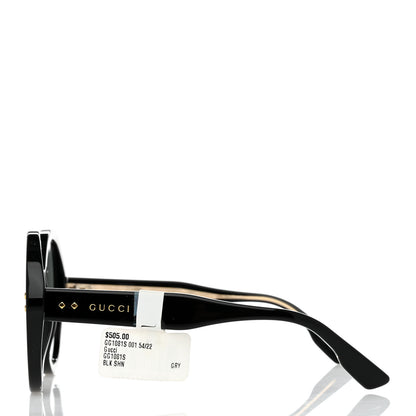 Gucci Acetate Round Sunglasses GG1081S Black 3 of 7