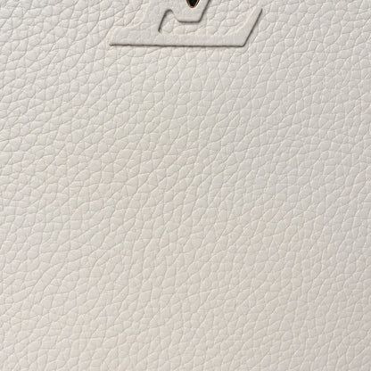 Louis Vuitton Taurillon Capucines BB Snow 6 of 9