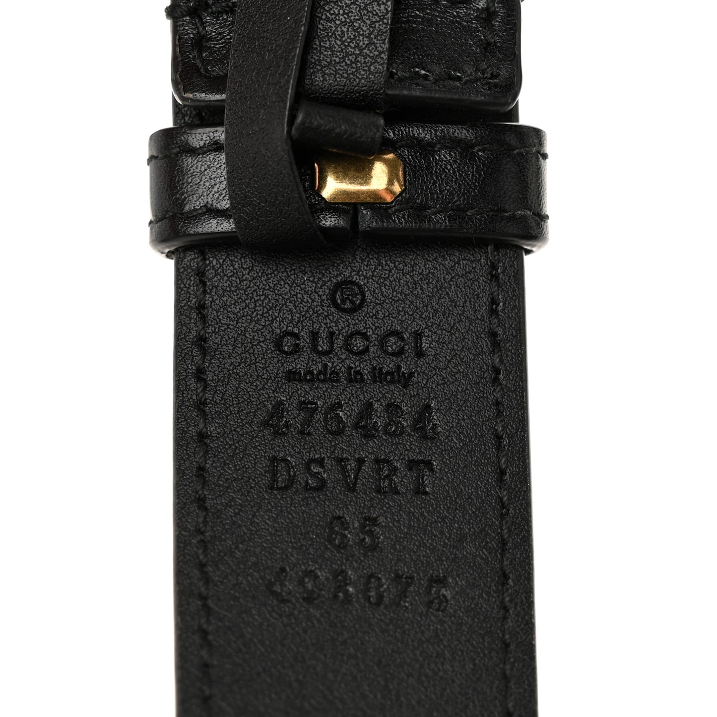 Calfskin Matelasse GG Marmont Belt Bag 85 34 Black