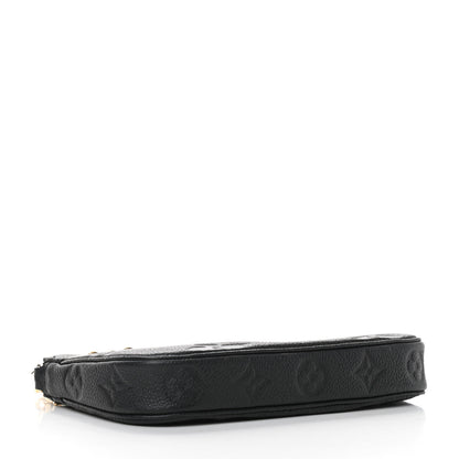 Louis Vuitton Empreinte Monogram Giant Multi Pochette Accessories Mini Pochette Black 3 of 7