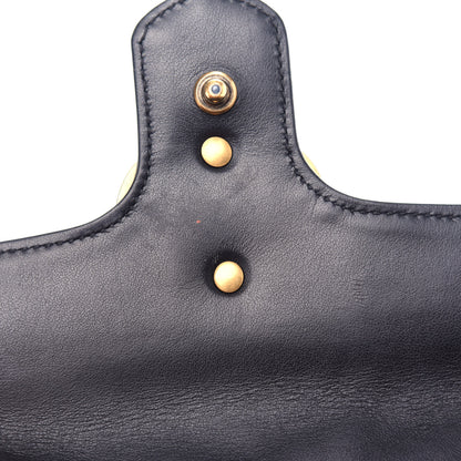 Gucci Calfskin Matelasse Mini GG Marmont Shoulder Bag Black 12 of 12