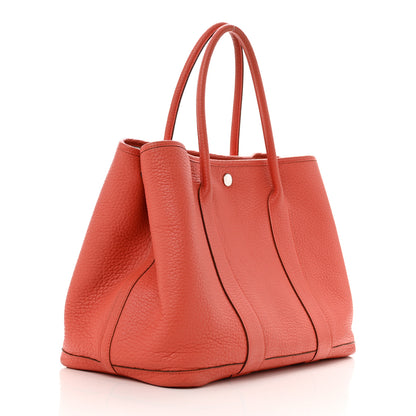 Hermes Vache Country Garden Party 36 MM Rouge Pivoine 3 of 13
