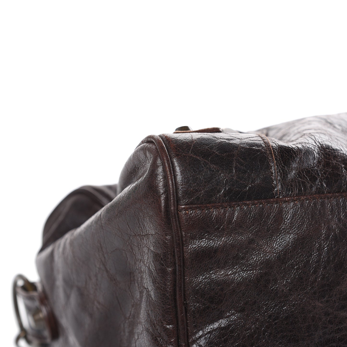 Chevre Classic Hardware Twiggy Chocolate