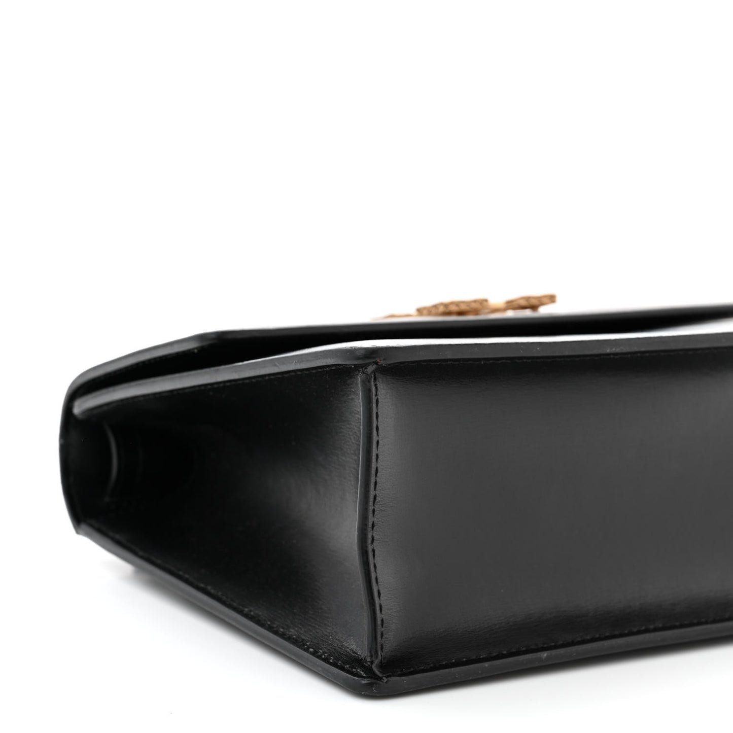 Calfskin Jitney 1.4 Top Handle Bag Black