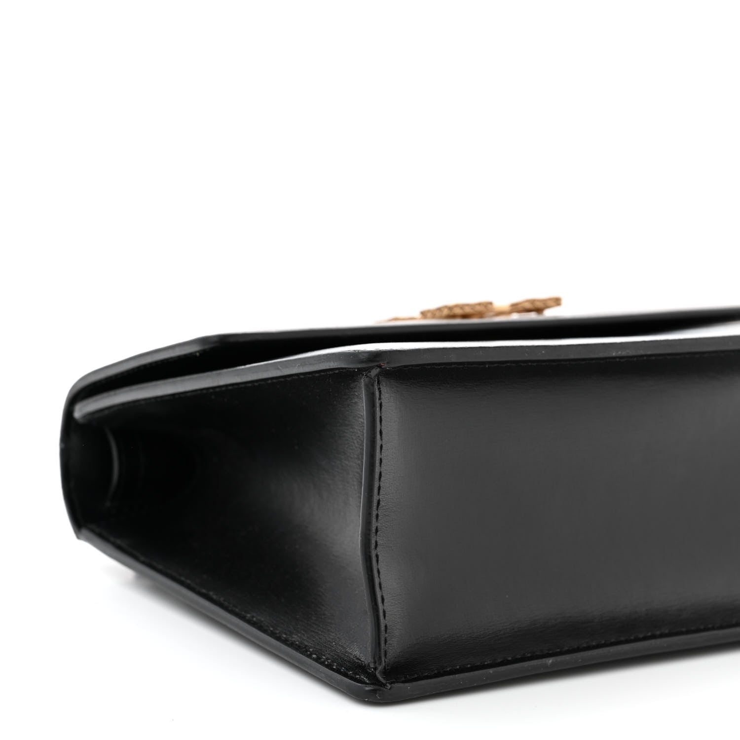 Off-White Calfskin Jitney 1.4 Top Handle Bag Black 9 of 13
