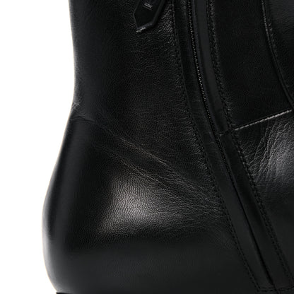 Gucci Malaga Kid Womens Jordaan Ankle Boots 40 Black 9 of 12