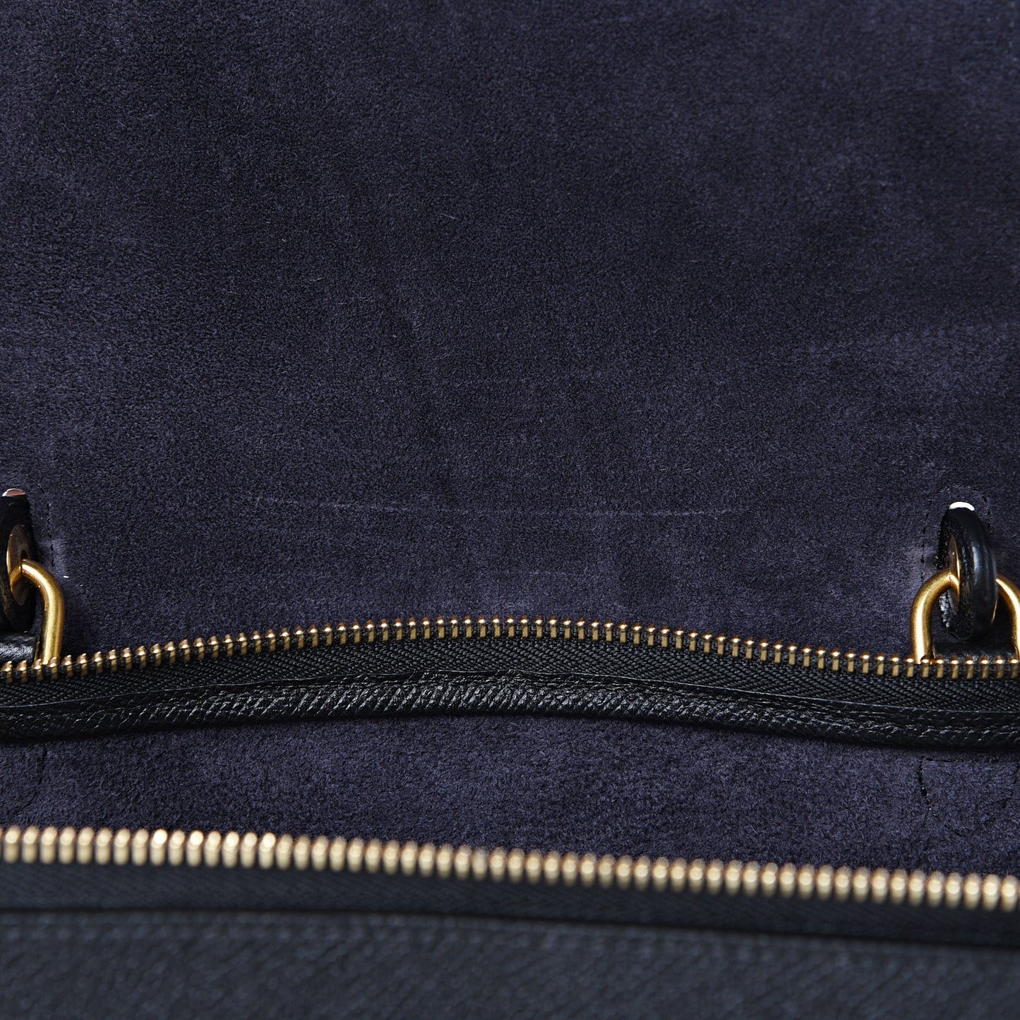 Grained Calfskin Mini Belt Bag Black