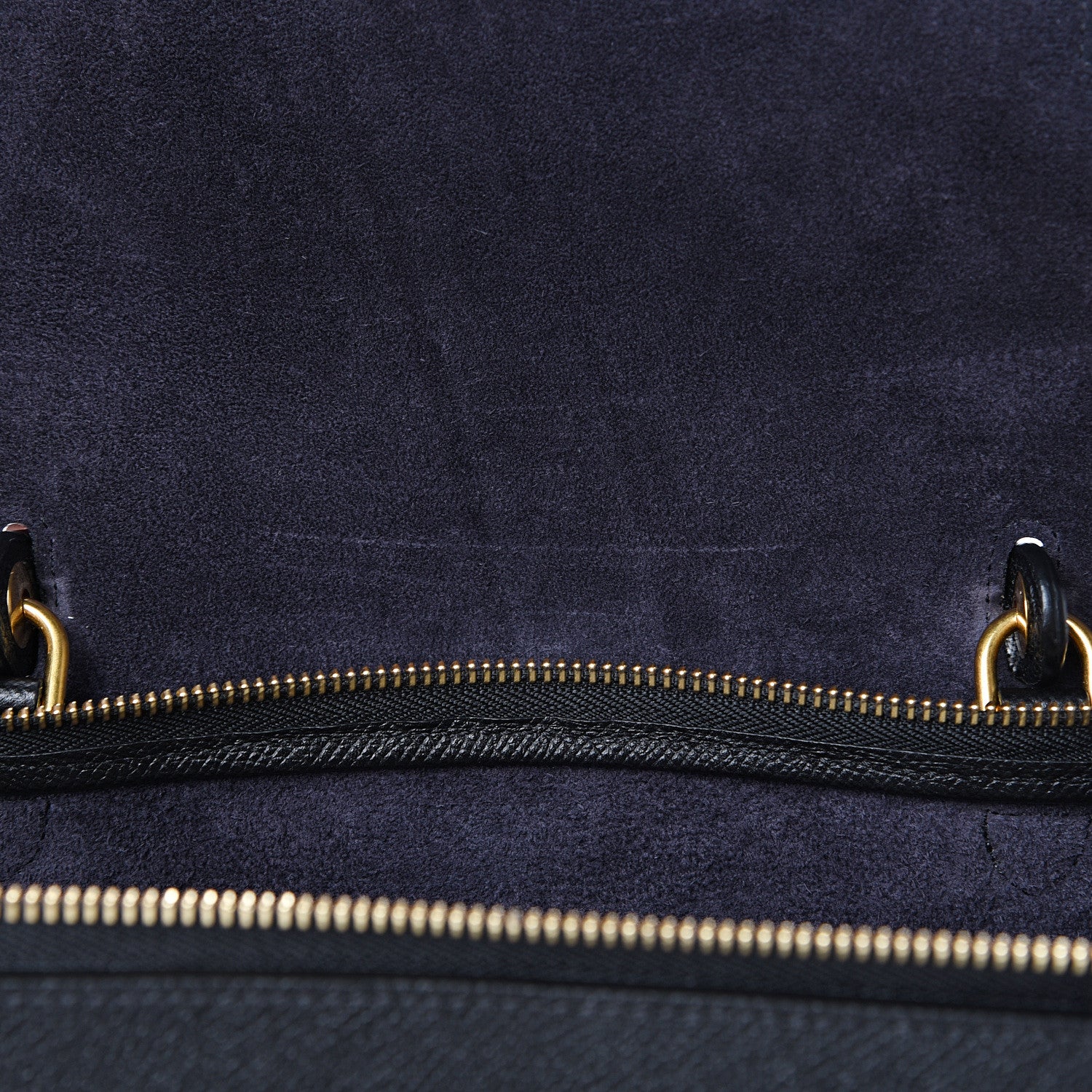 Celine Grained Calfskin Mini Belt Bag Black 8 of 11