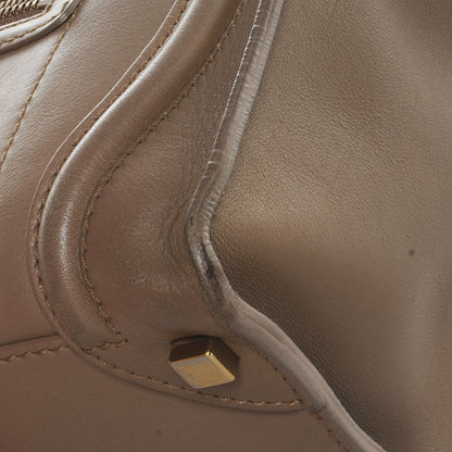 Celine Smooth Calfskin Micro Luggage Camel 12 of 17