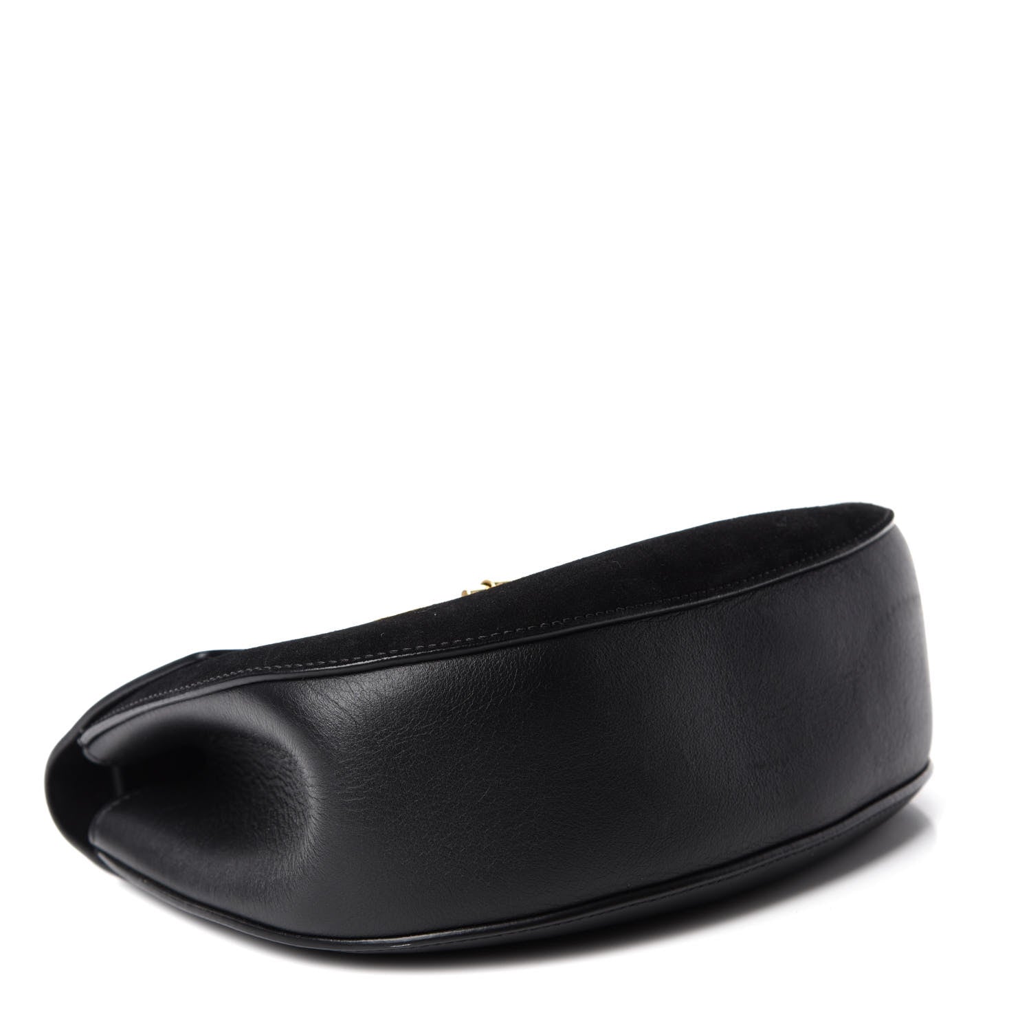 Chloe Suede Calfskin Mini Drew Shoulder Bag Black 4 of 9