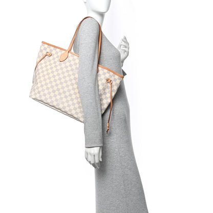 Louis Vuitton Damier Azur Neo Neverfull MM 2 of 14