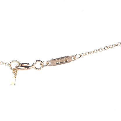 Tiffany 18K Yellow Gold Large T Smile Pendant Necklace 5 of 6