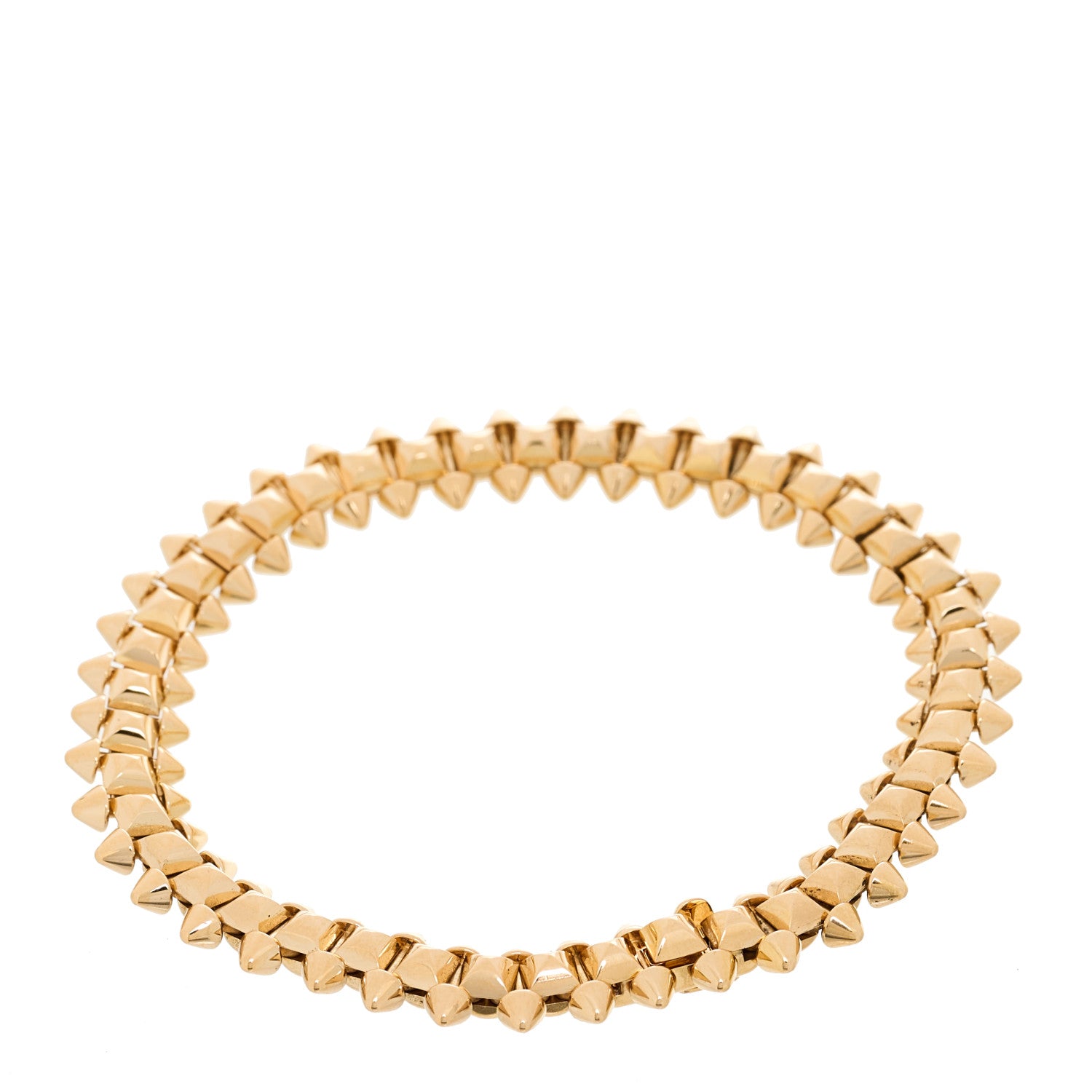 Cartier 18K Pink Gold MM Clash De Cartier Flexible Bracelet 14 2 of 4