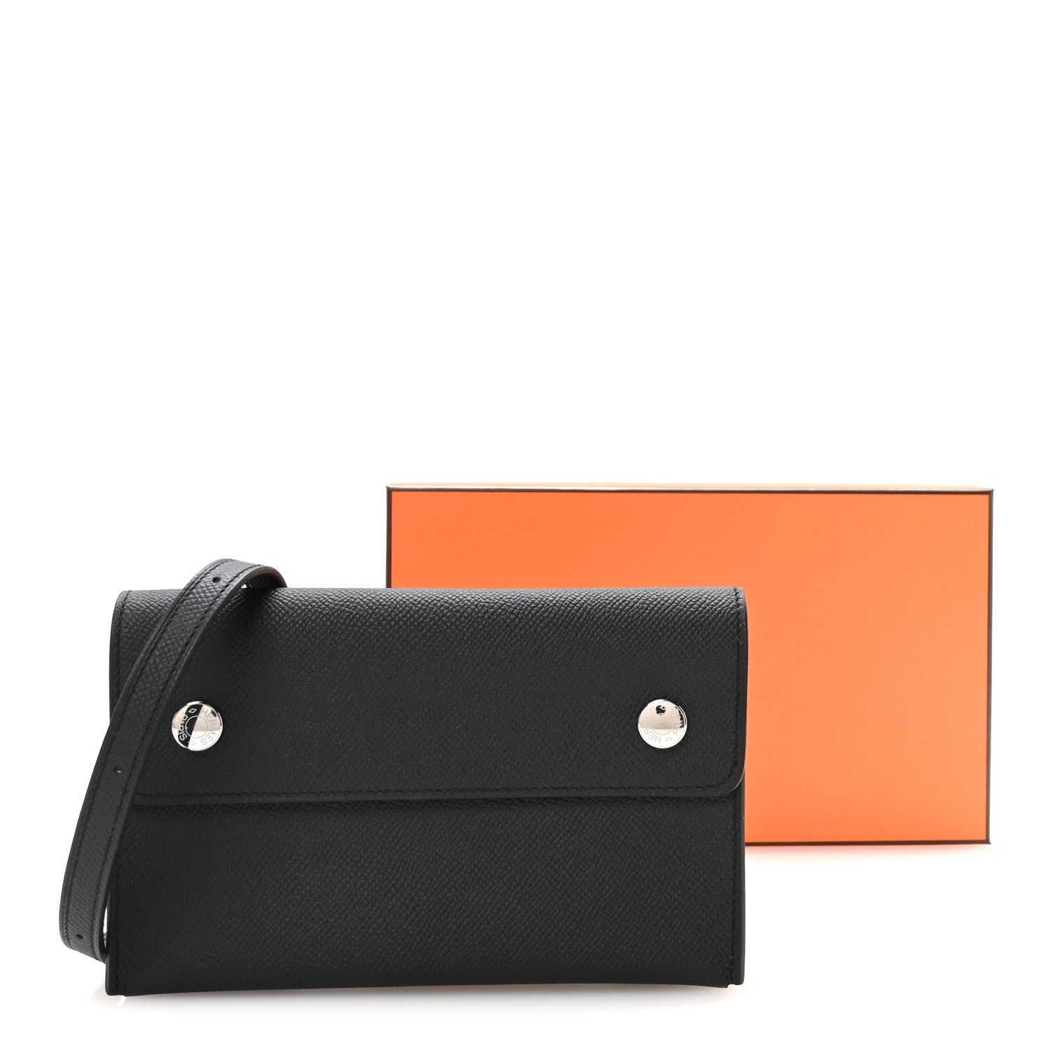 Hermes Epsom Hermesnap Wallet Black 11 of 11