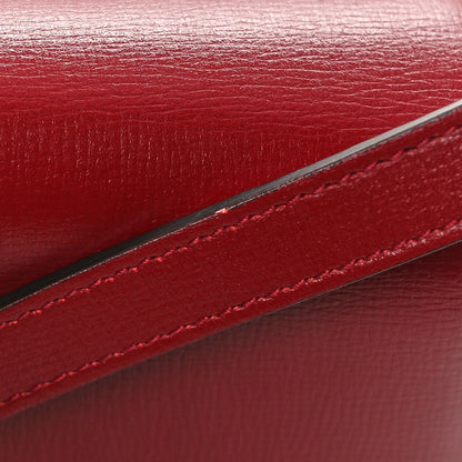 Gucci Azalea Calfskin Mini Sylvie 1969 Flap Messenger Bag New Cherry Red 12 of 12