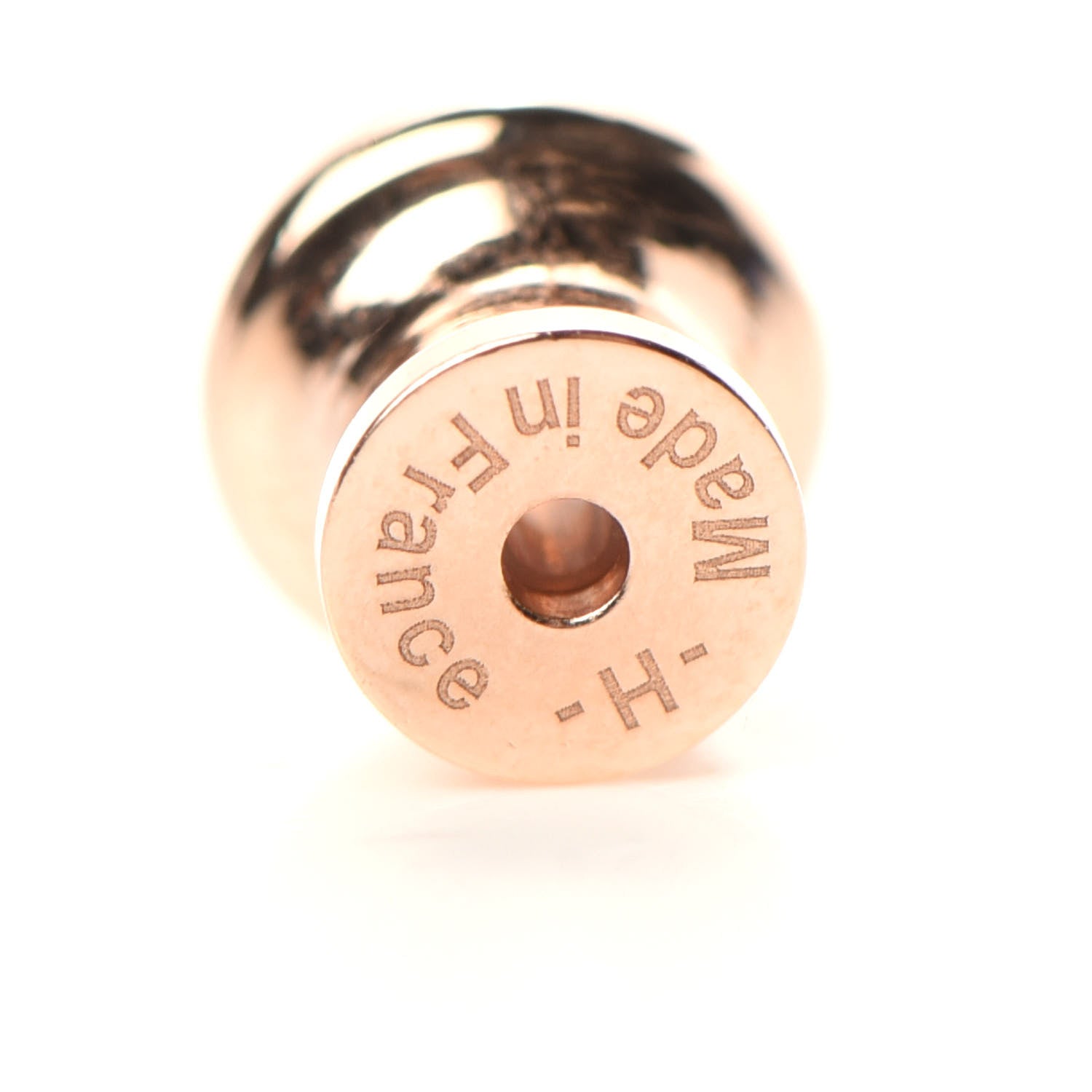 Hermes Rose Gold Lacquered Farandole Drop Earrings Black 5 of 5