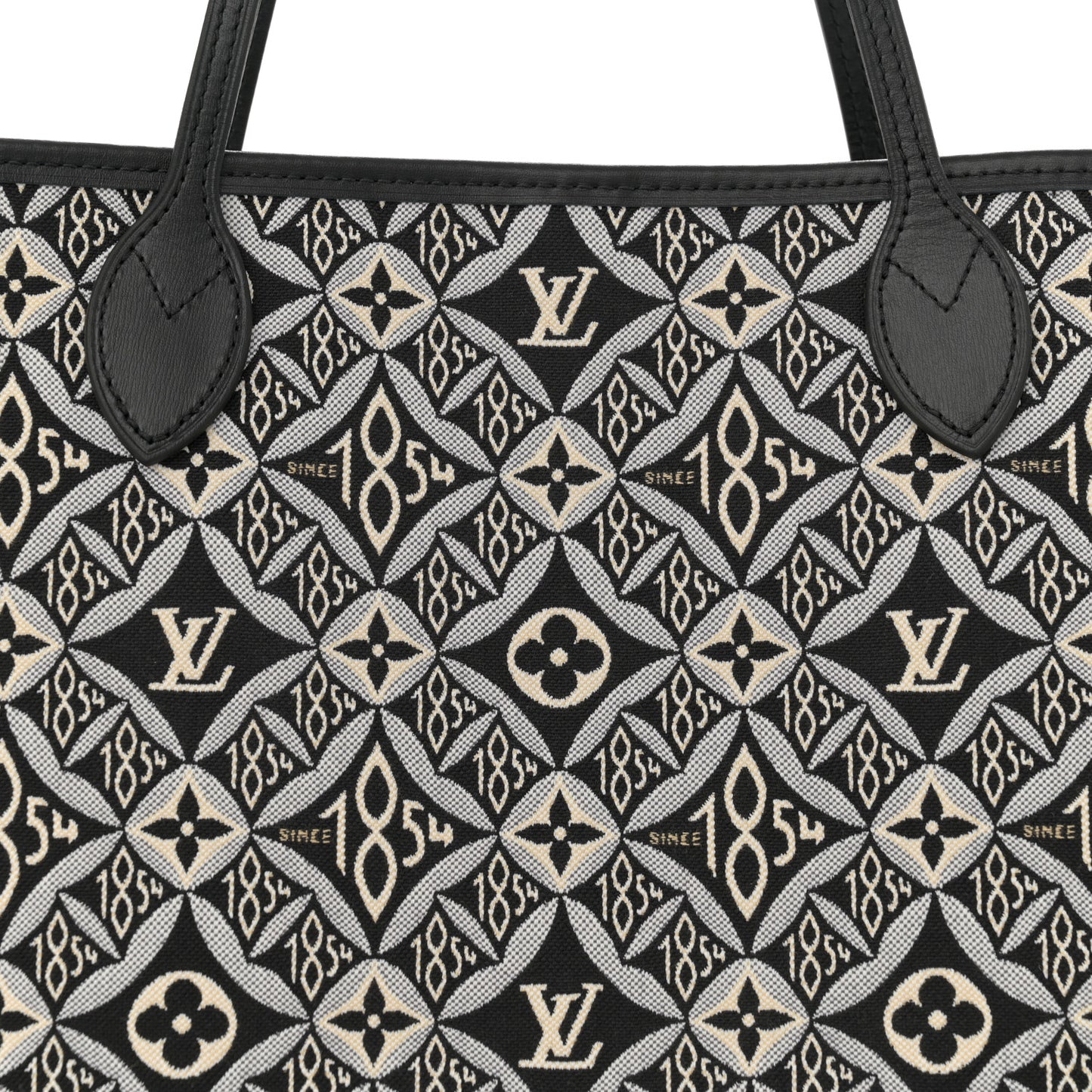 Jacquard Since 1854 Neverfull MM Grey