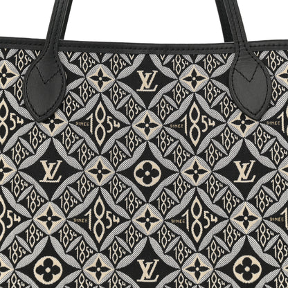Louis Vuitton Jacquard Since 1854 Neverfull MM Grey 8 of 10