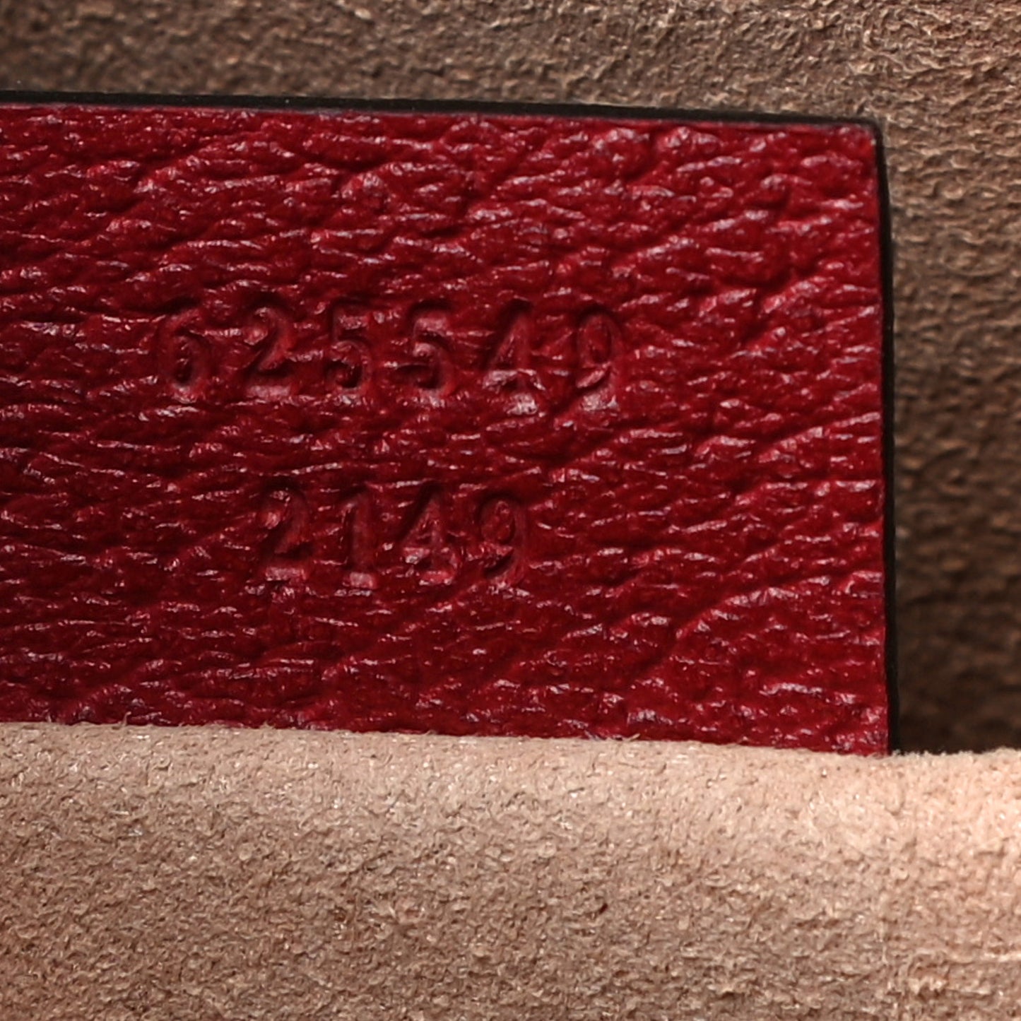 GG Supreme Monogram Flora Web Ophidia Pouch Red