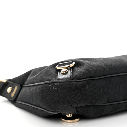 Gucci Monogram Medium Abbey D Ring Hobo Black 9 of 12